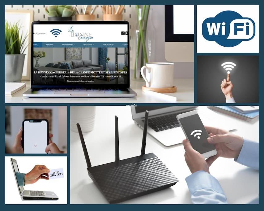 Le Nautilus Proche Plage Clim Parking Prive Wifi Proche Montpellier Карнон Плаж Екстериор снимка